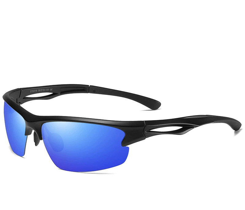 Herren-Sportsonnenbrille mit UV-Schutz zum Rad- und Autofahren