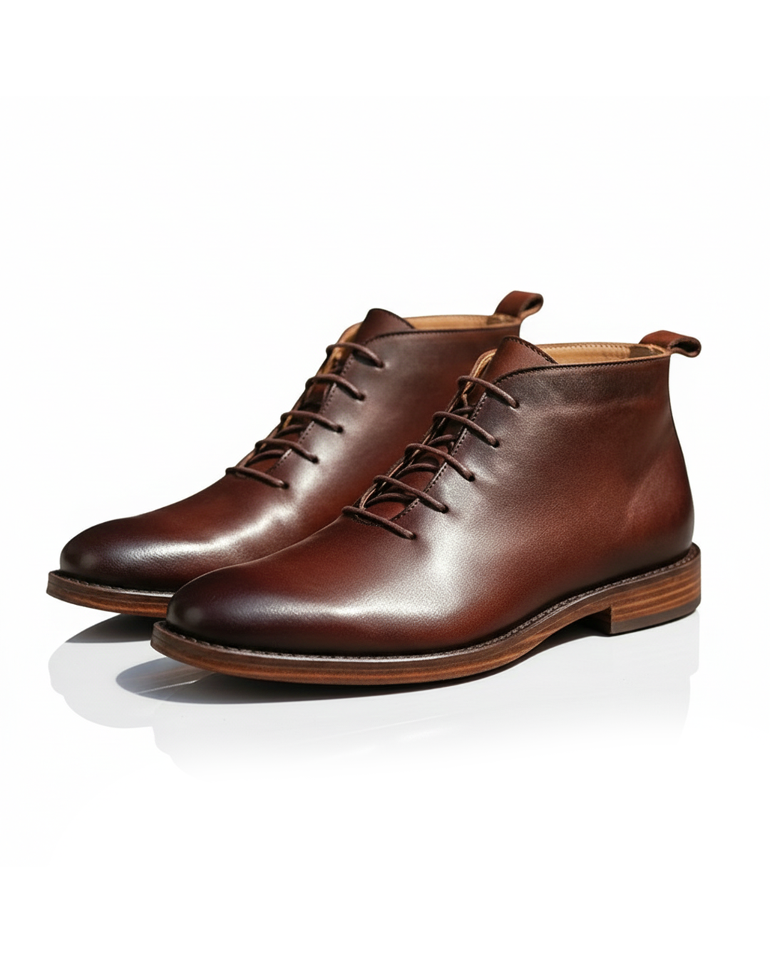 Herren-Stiefeletten aus Leder