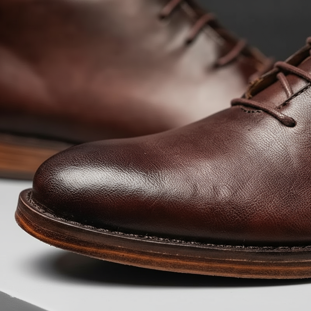 Herren-Stiefeletten aus Leder