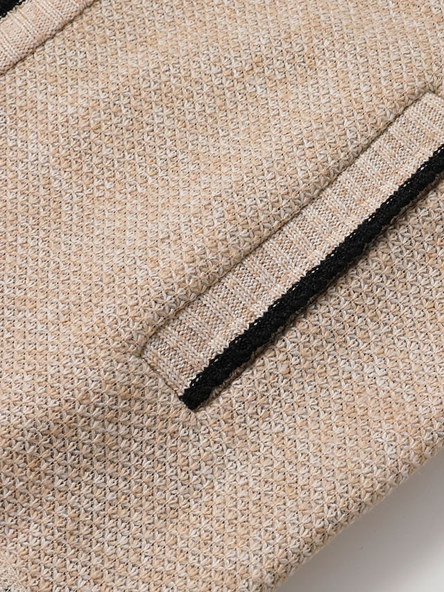 Herren-Strickjacke mit Reißverschluss