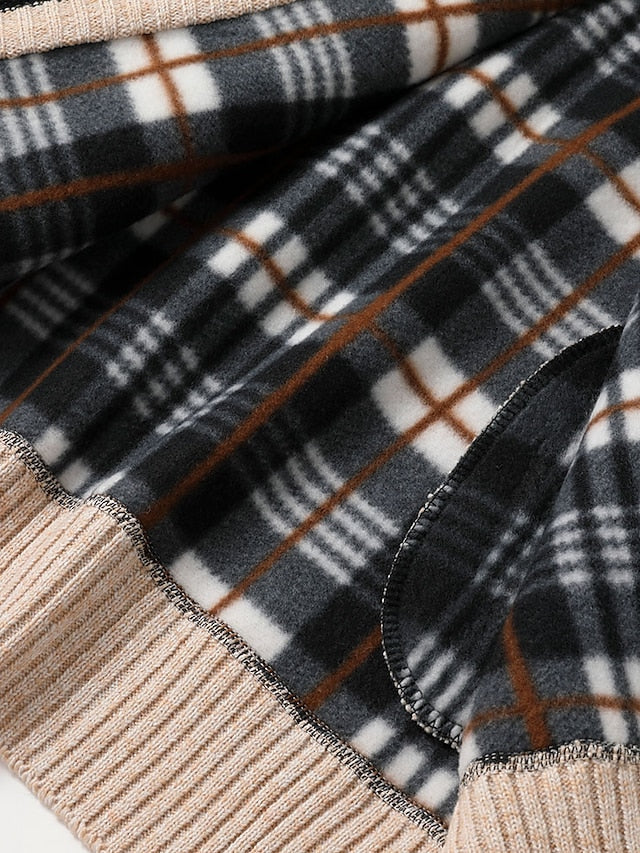 Herren-Strickjacke mit Reißverschluss