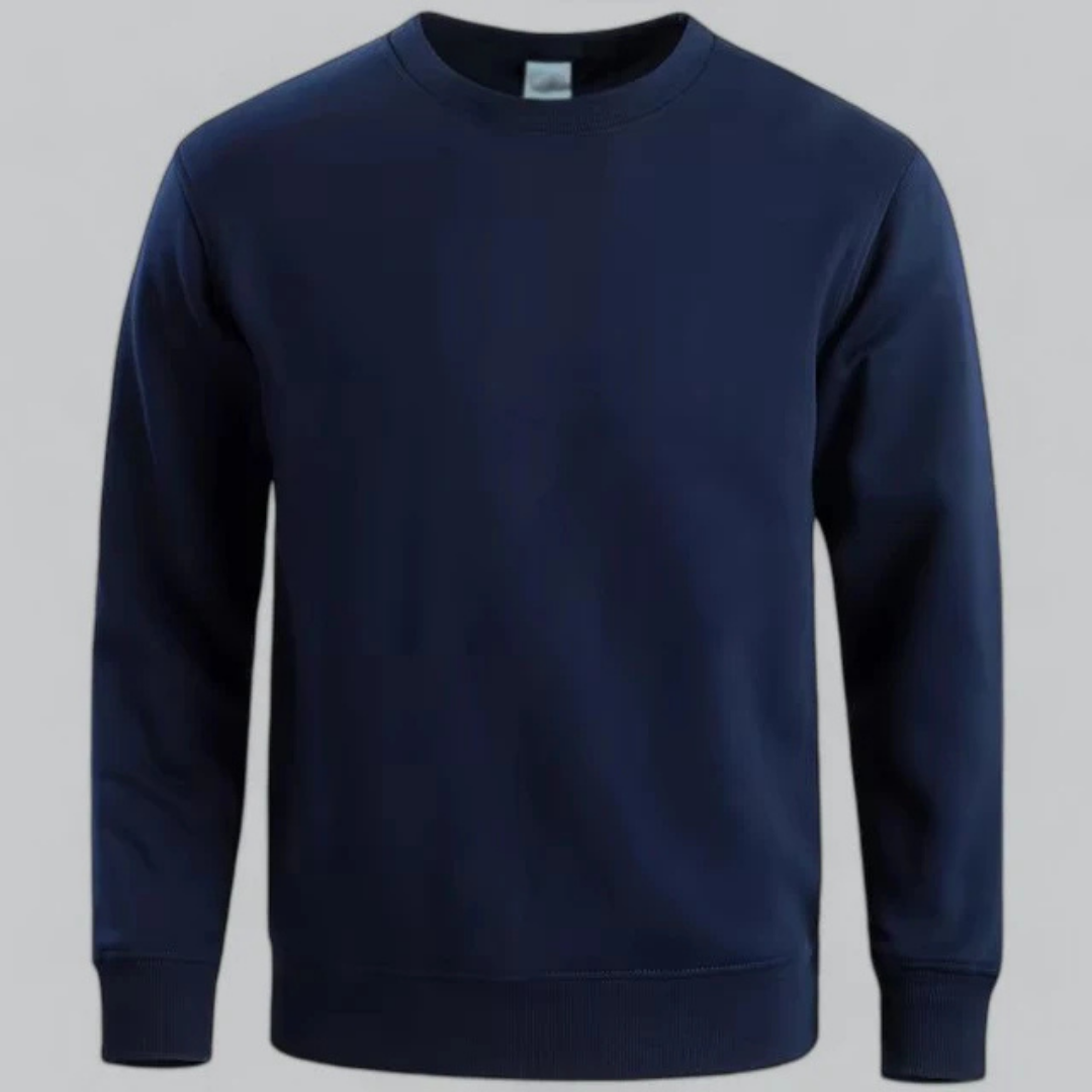 Herren-Sweatshirt mit Rundhalsausschnitt
