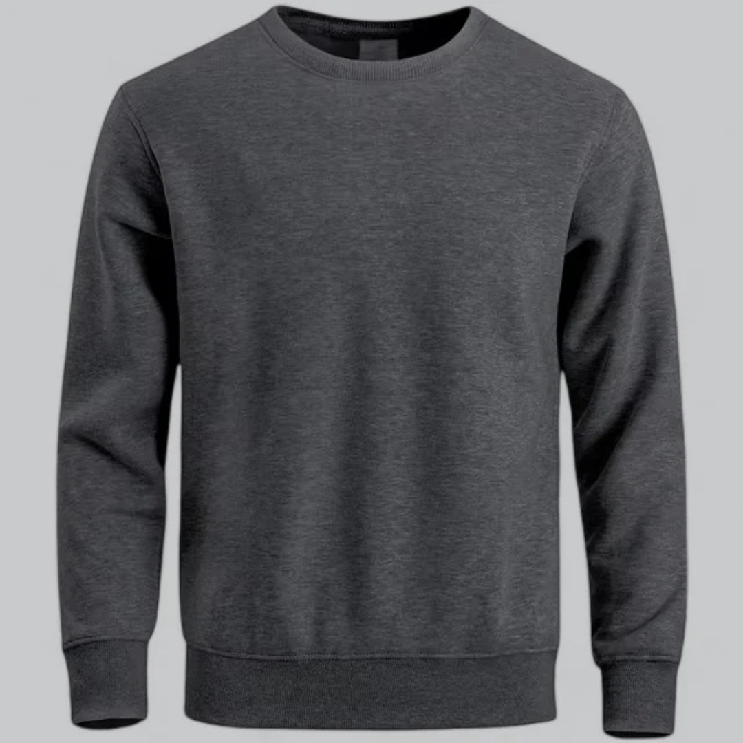 Herren-Sweatshirt mit Rundhalsausschnitt