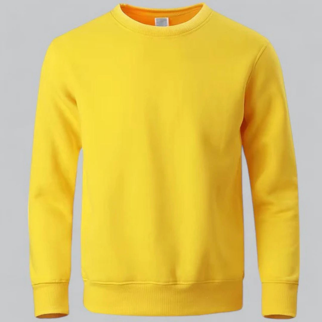 Herren-Sweatshirt mit Rundhalsausschnitt