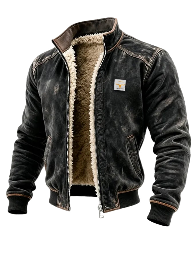 Herren-Thermojacke im Vintage-Stil