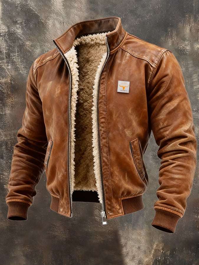 Herren-Thermojacke im Vintage-Stil