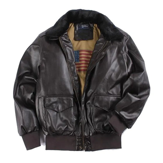 Herren-Vintage-Jacke im Retro-Stil