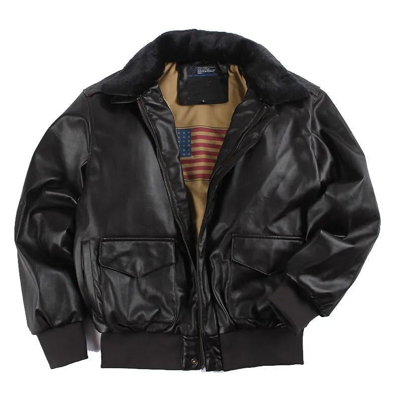 Herren-Vintage-Jacke im Retro-Stil