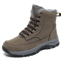 Herren-Winterstiefel mit Fell