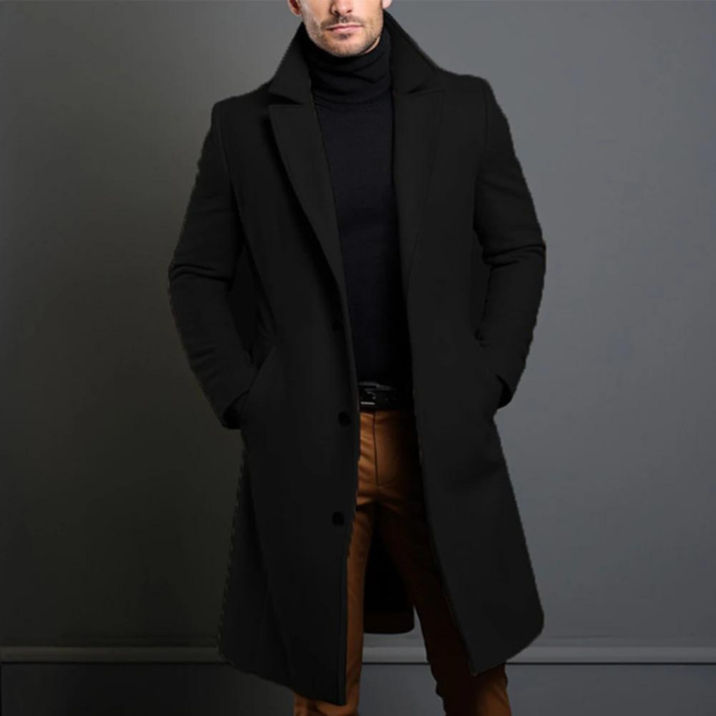 Herren-Wollmantel – Zeitloser Stil für kühle Tage