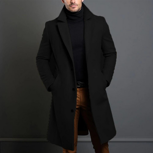 Herren-Wollmantel – Zeitloser Stil für kühle Tage