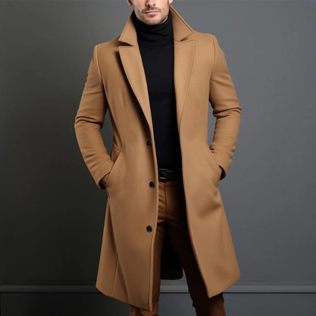 Herren-Wollmantel – Zeitloser Stil für kühle Tage