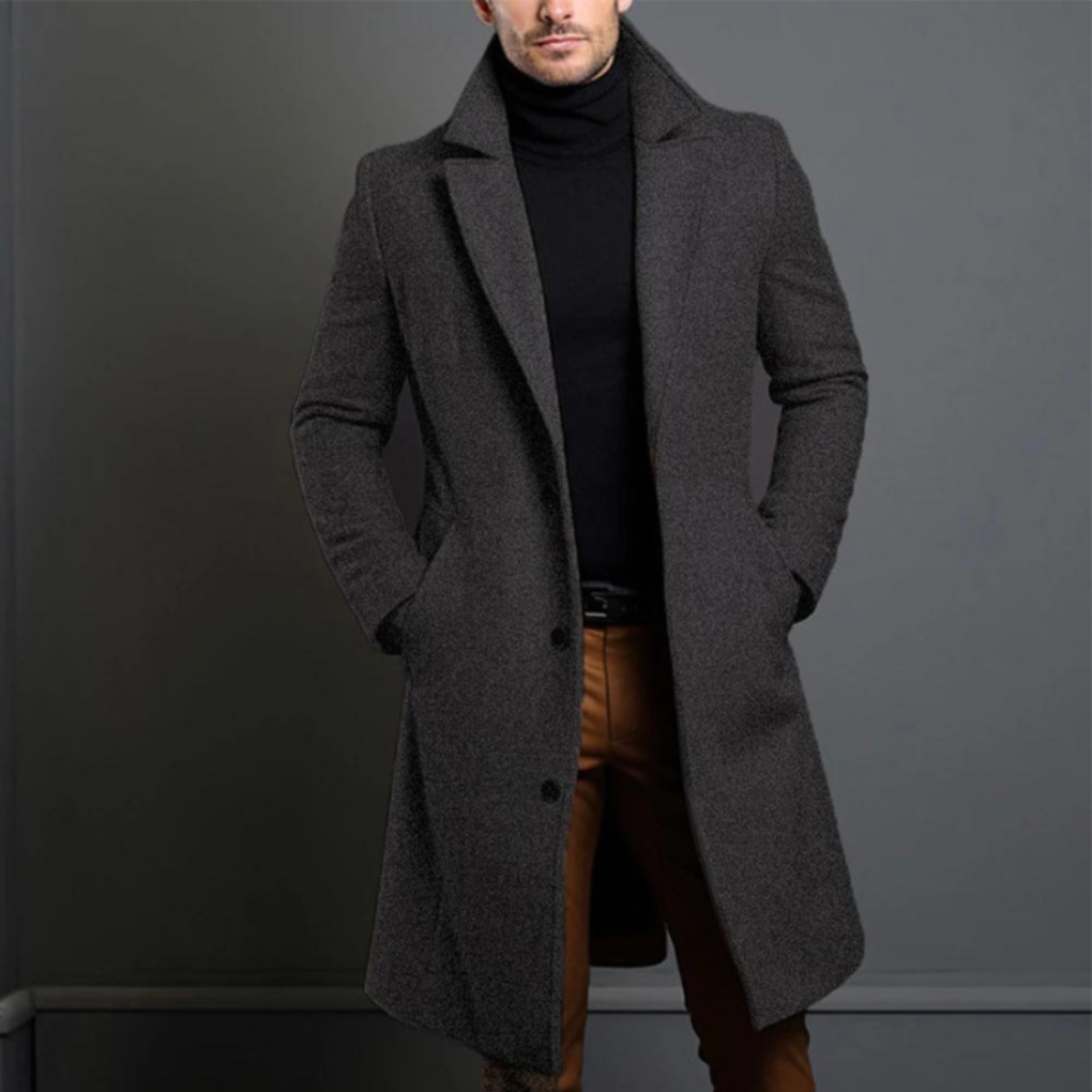 Herren-Wollmantel – Zeitloser Stil für kühle Tage
