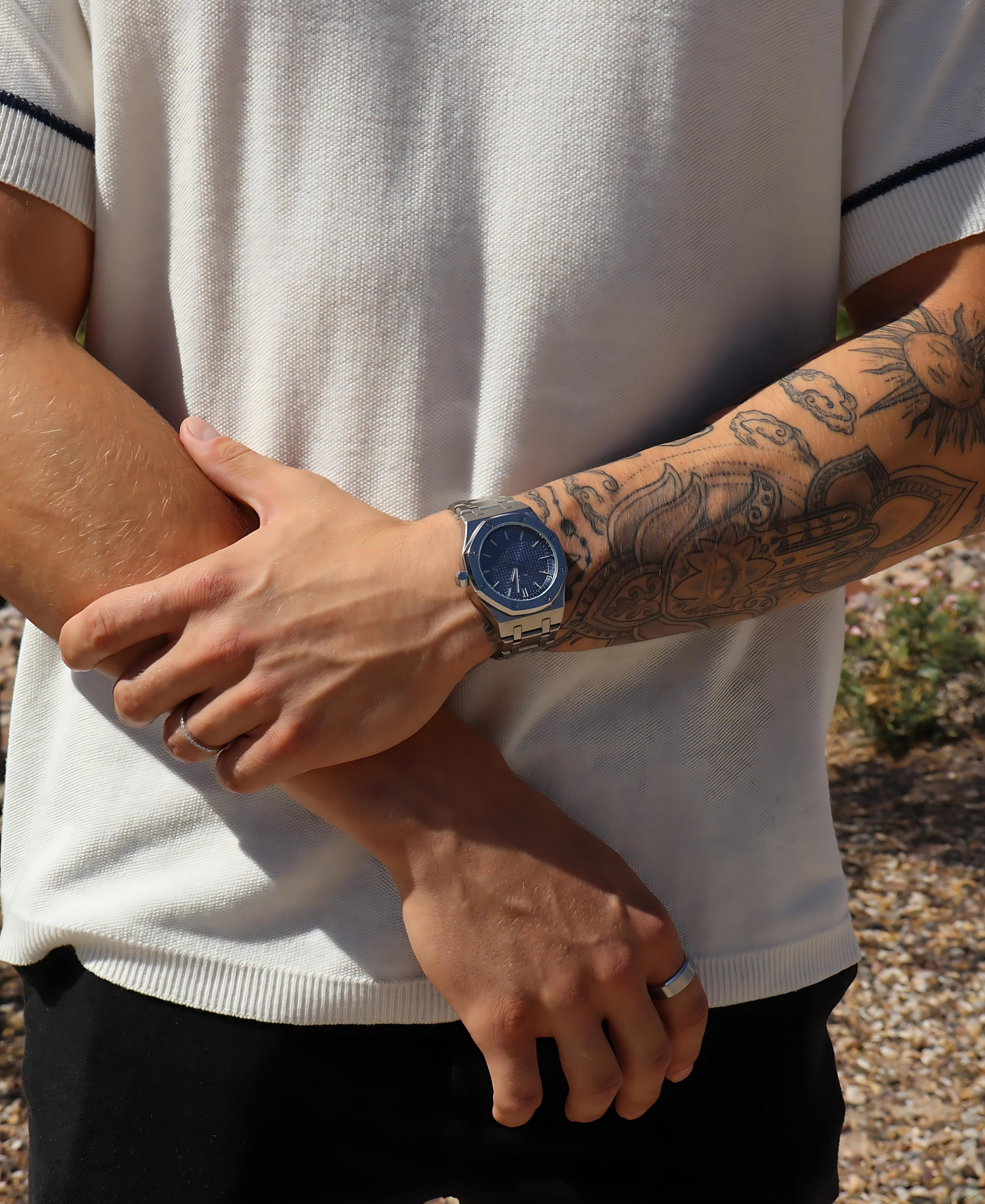 Herrenarmbanduhr - 41 mm Gehäuse