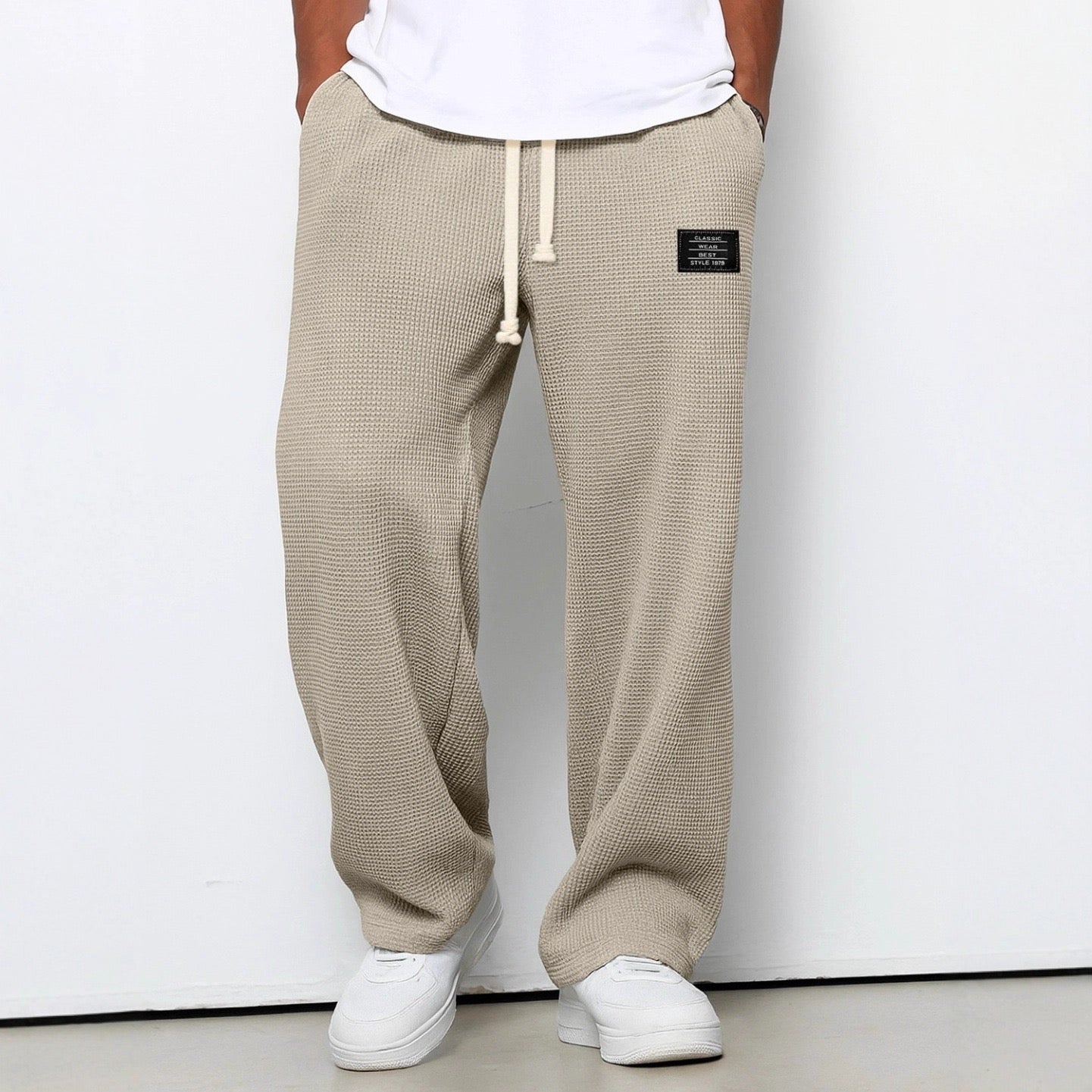 Herrenhose im Loose-Fit – verstellbarer Bund & bequeme Passform
