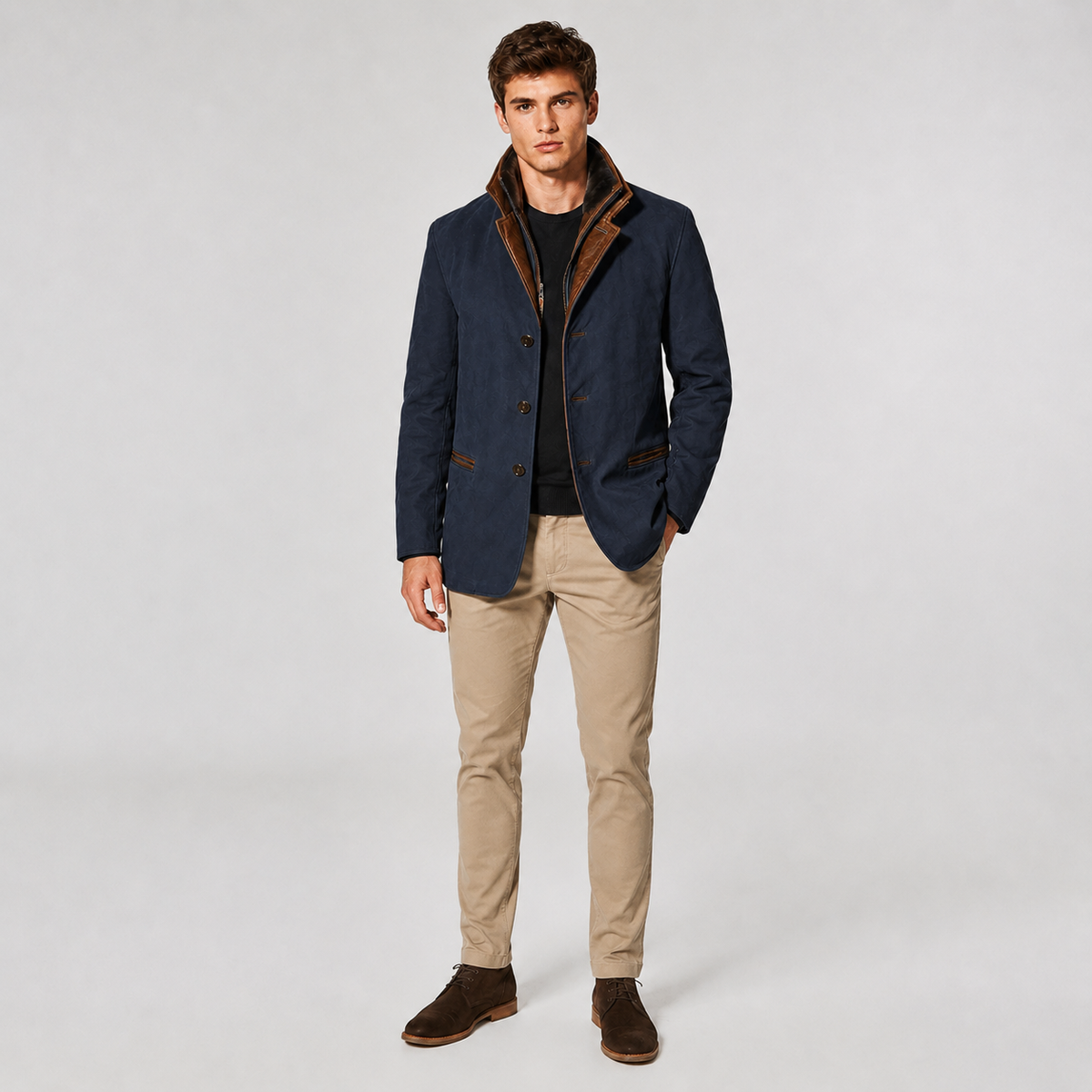 Herrenjacke im zeitlosen Stil