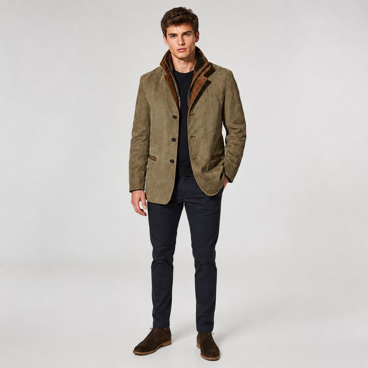 Herrenjacke im zeitlosen Stil