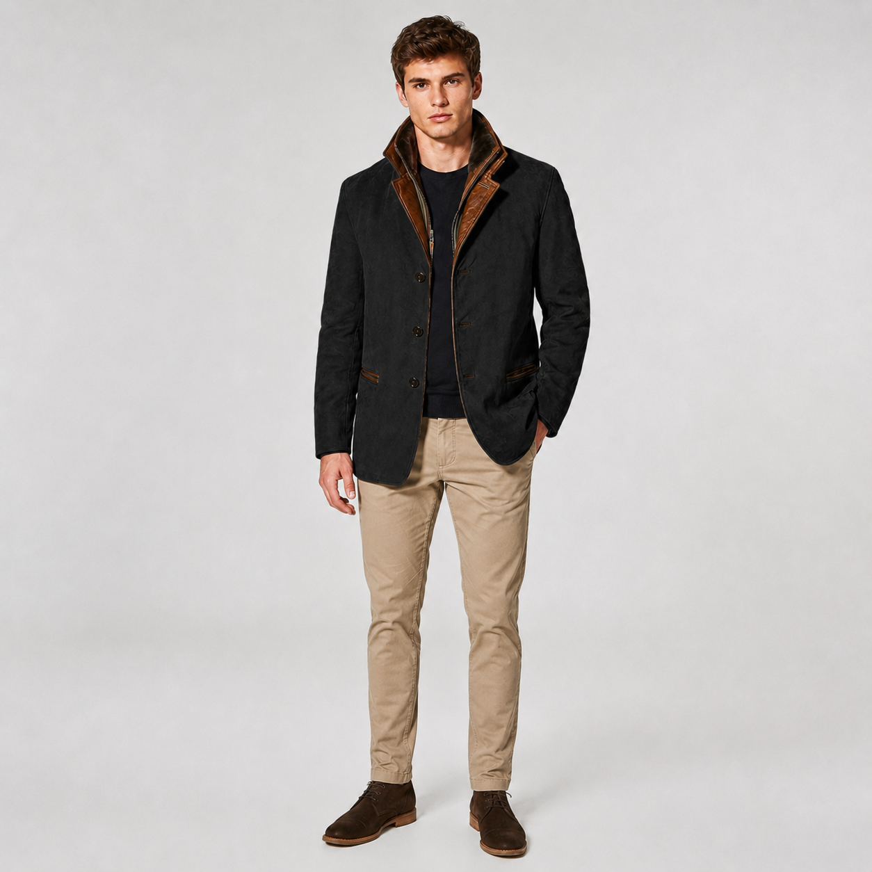 Herrenjacke im zeitlosen Stil
