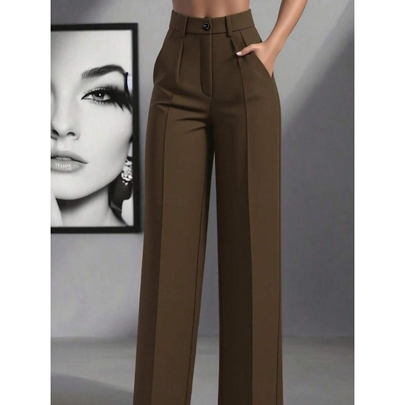 High-Waist-Anzughose