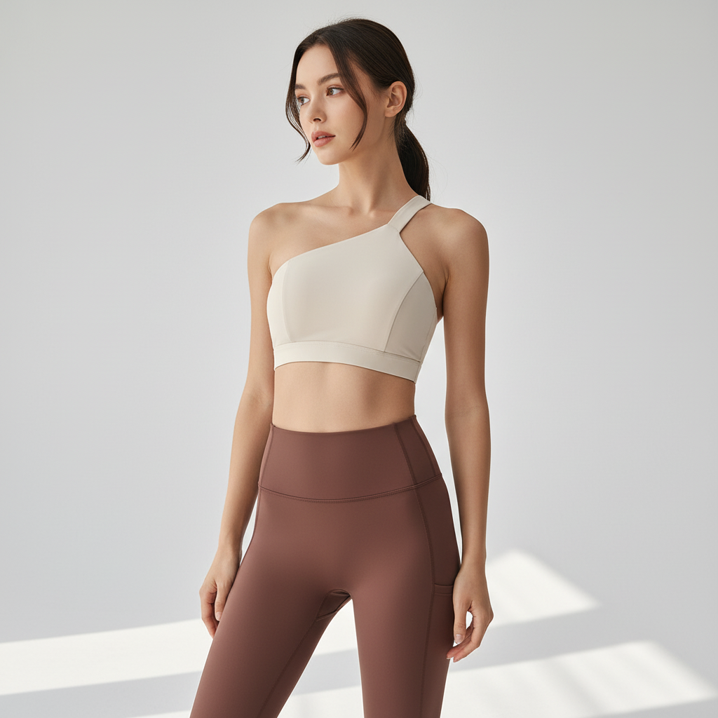 High-Waist-Sportleggings mit Stretch