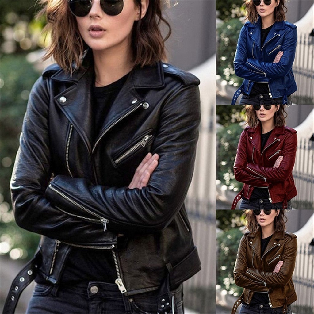 Hochwertige Lederjacke