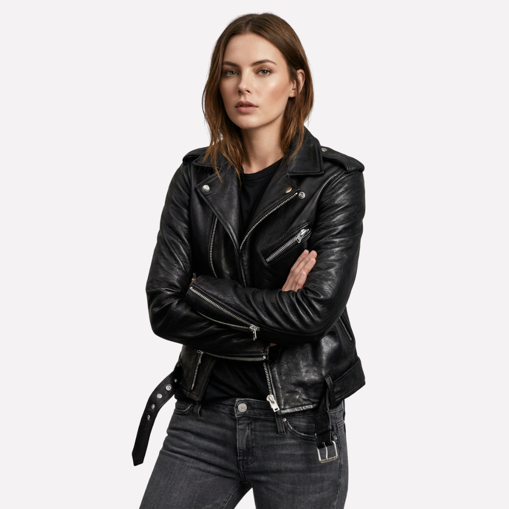 Hochwertige Lederjacke