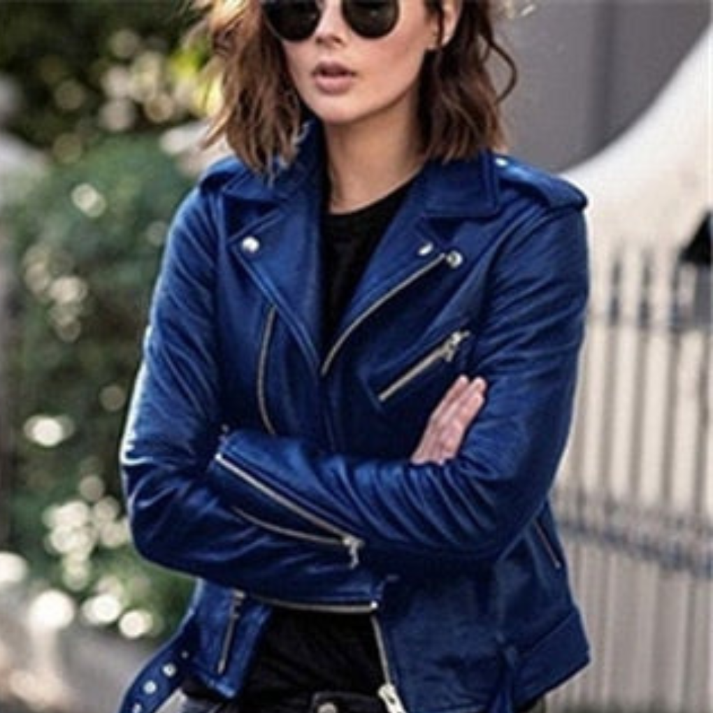 Hochwertige Lederjacke