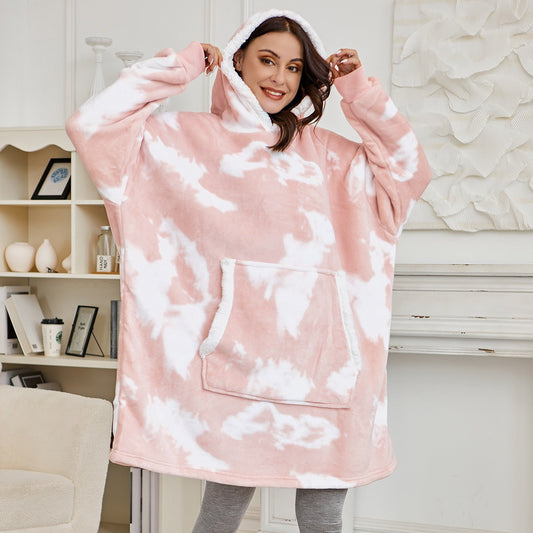 Hoodie-Decke | Wundervolle Kombination aus weichem Hoodie und gemütlicher Decke in einem