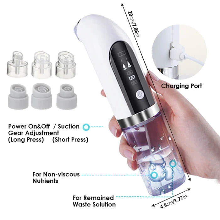 Hydrodermabrasion – Gesichtsreiniger und Porensauger