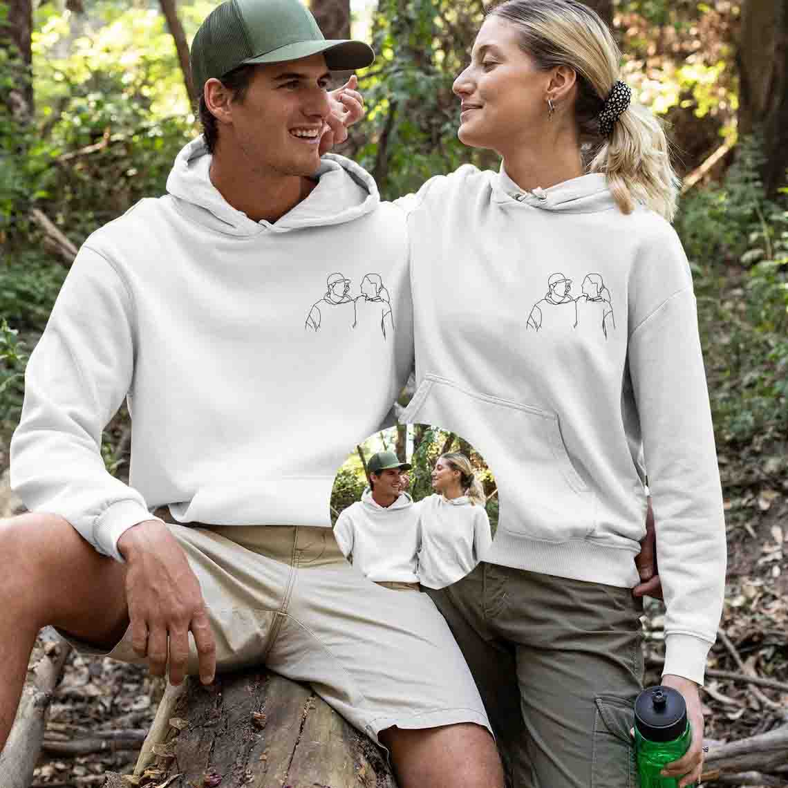 Imagecapture Hoodie | Elegante Foto-Stickerei für modische Erinnerungsstücke