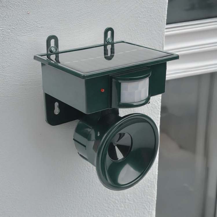 Intelligenter Ultraschall-Solar-Vogelvertreiber