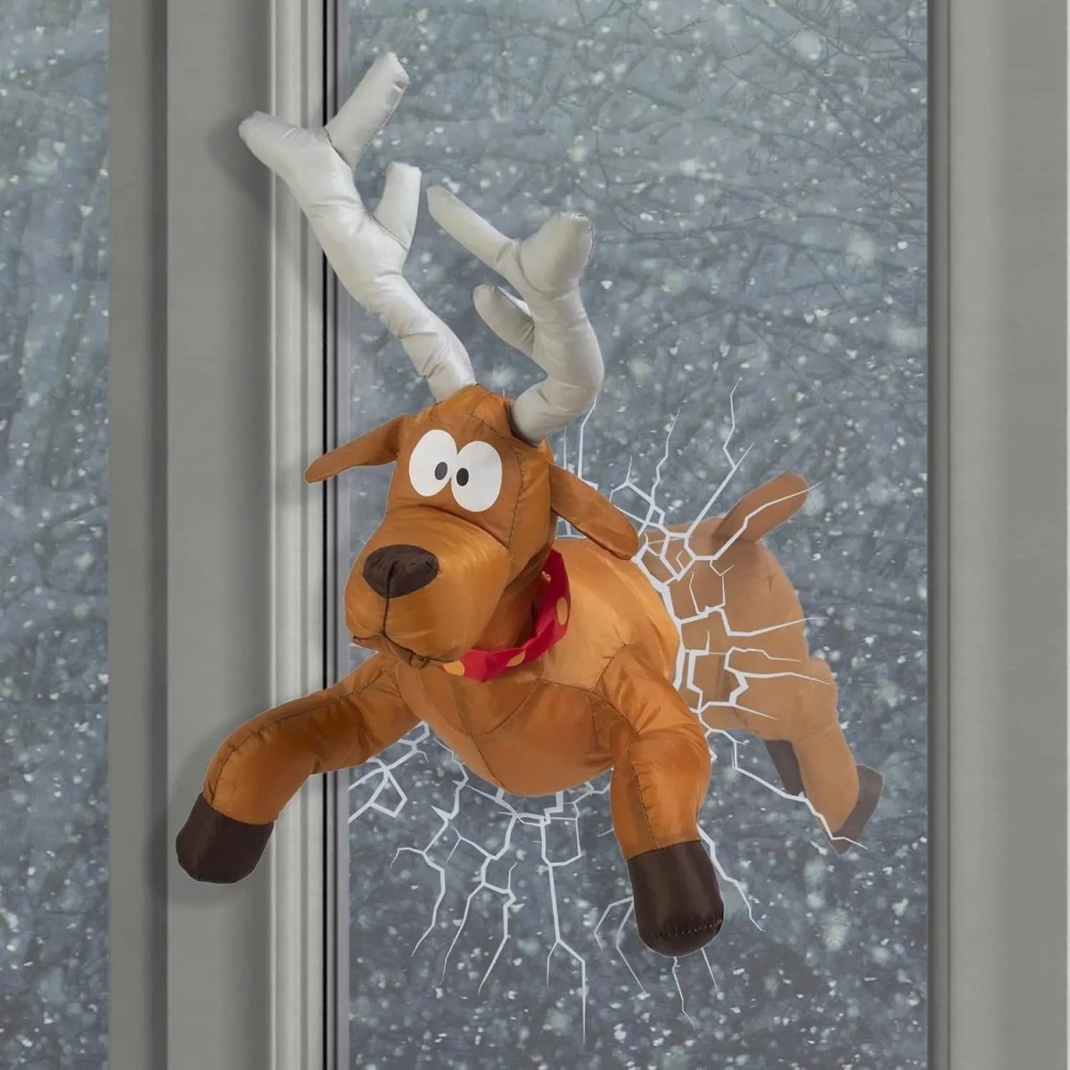 Interaktive Fensterdekoration mit musikalischem Bewegungseffekt