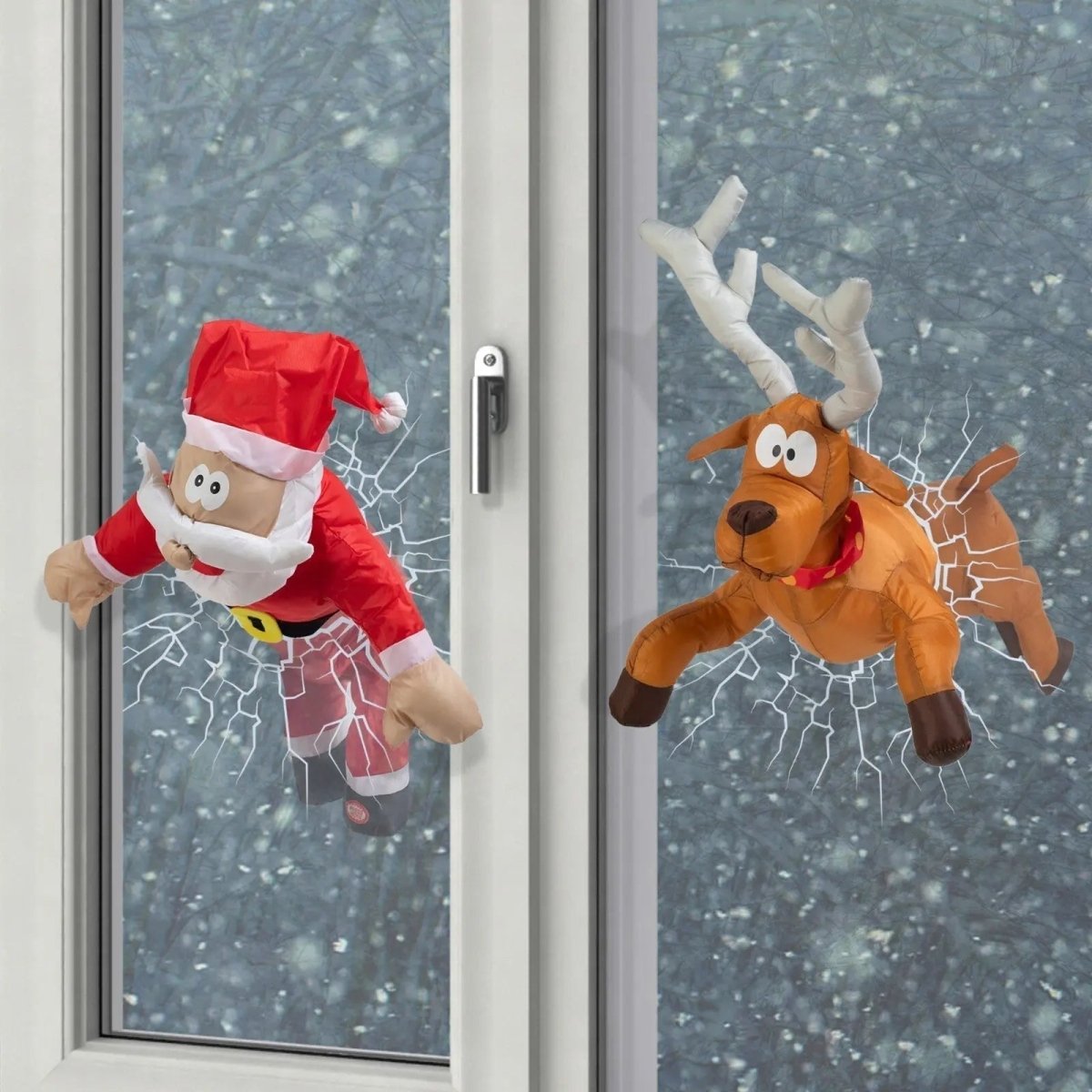 Interaktive Fensterdekoration mit musikalischem Bewegungseffekt