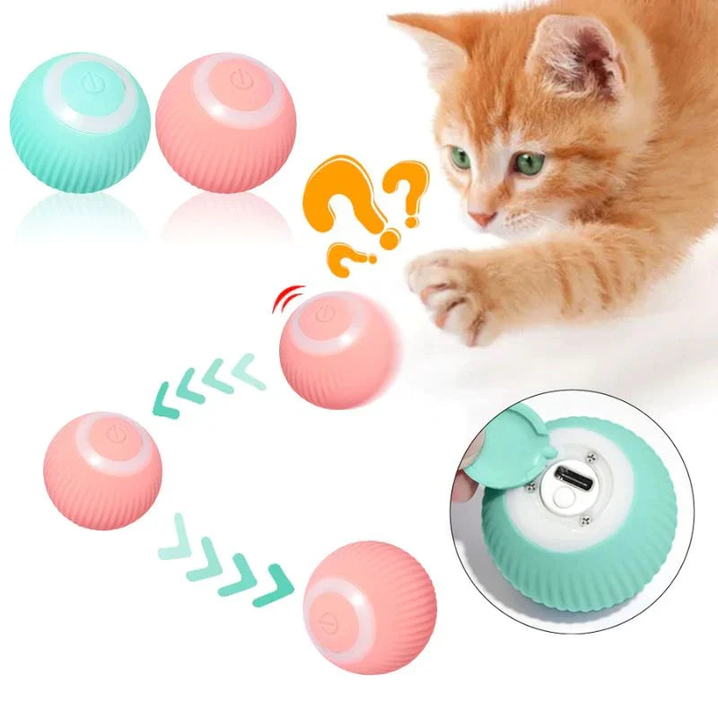 Interaktiver smarter rollender Ball für Haustiere