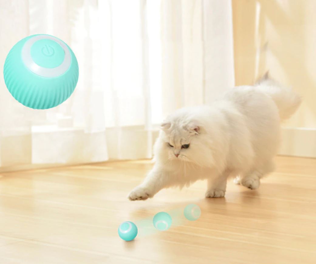 Interaktiver smarter rollender Ball für Haustiere