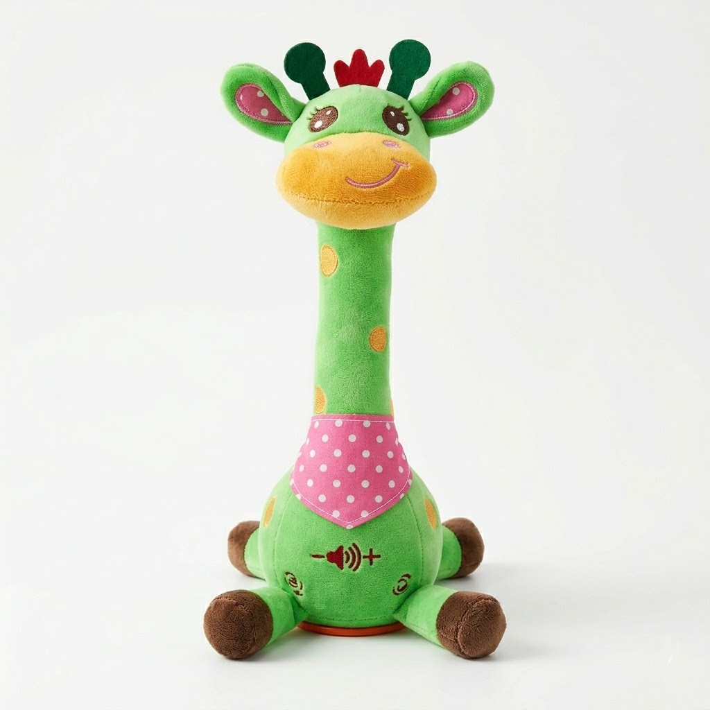 Interaktives Singendes Giraffen-Plüschtier – Musikalischer Begleiter für Kinder