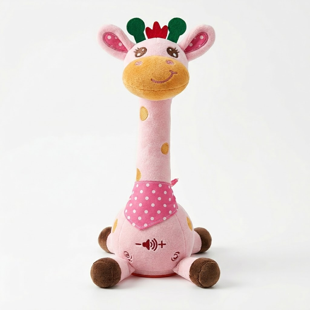 Interaktives Singendes Giraffen-Plüschtier – Musikalischer Begleiter für Kinder