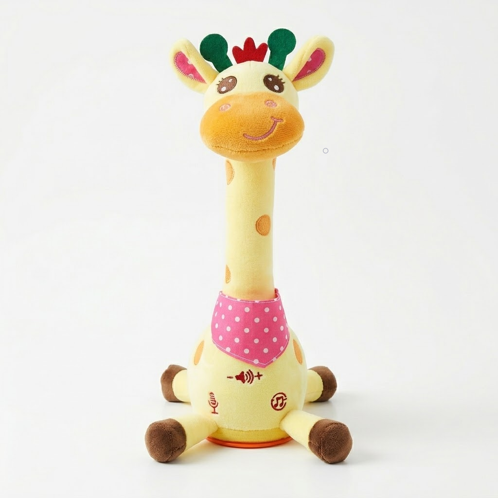 Interaktives Singendes Giraffen-Plüschtier – Musikalischer Begleiter für Kinder
