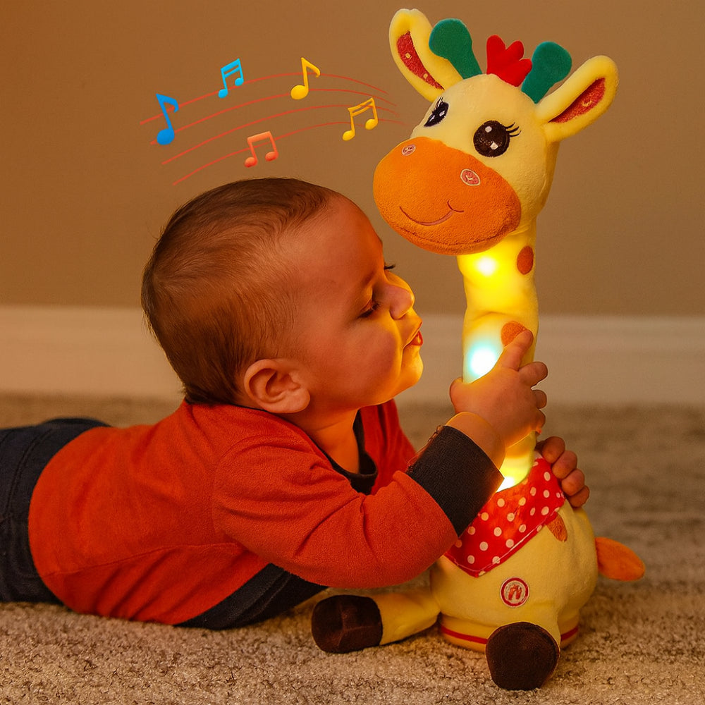 Interaktives Singendes Giraffen-Plüschtier – Musikalischer Begleiter für Kinder