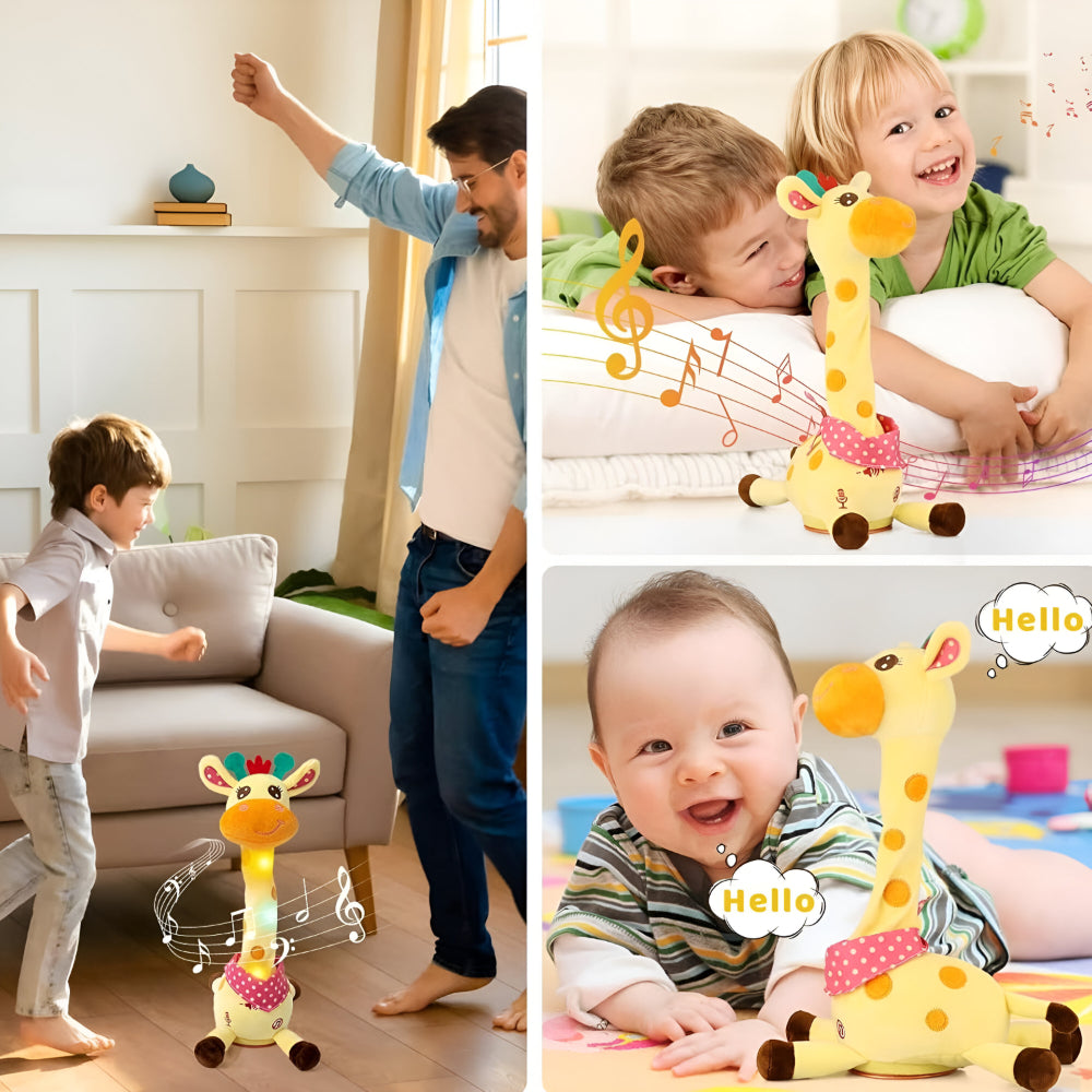 Interaktives Singendes Giraffen-Plüschtier – Musikalischer Begleiter für Kinder