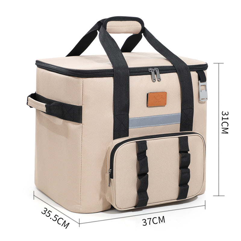 Isolierte Kühltasche für Lebensmittel