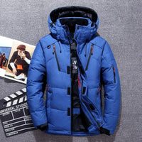 Isolierter Herren-Winterparka – Wasserdichte, winddichte Jacke für extreme Kälte