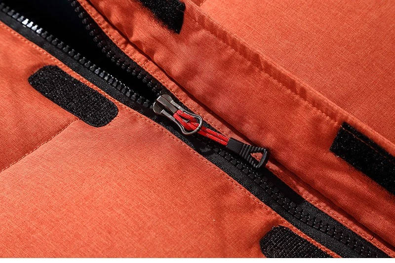 Isolierter Herren-Winterparka – Wasserdichte, winddichte Jacke für extreme Kälte