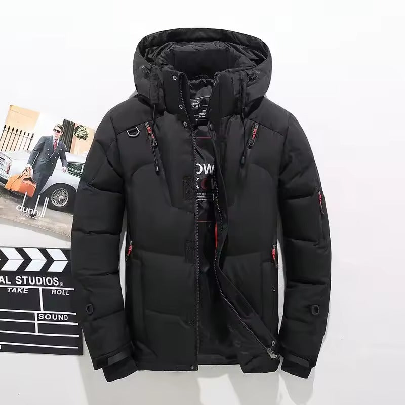 Isolierter Herren-Winterparka – Wasserdichte, winddichte Jacke für extreme Kälte