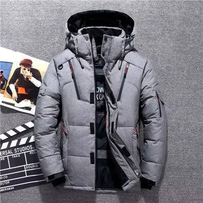 Isolierter Herren-Winterparka – Wasserdichte, winddichte Jacke für extreme Kälte