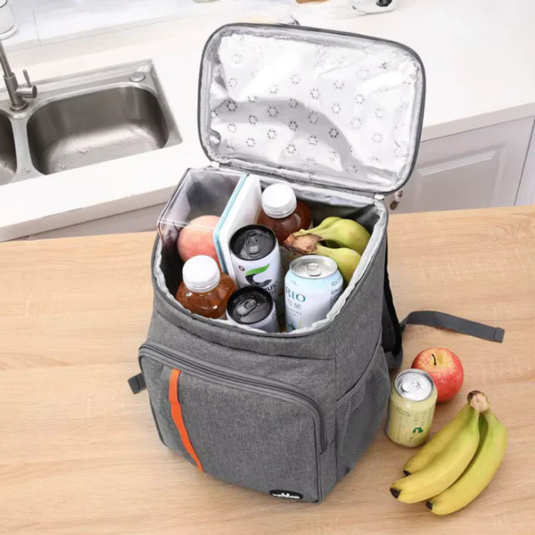 Isolierter Kühlrucksack für unterwegs