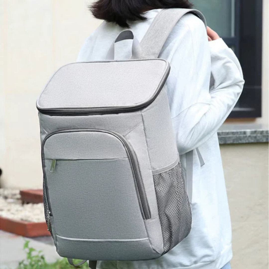 Isolierter Kühlrucksack für unterwegs