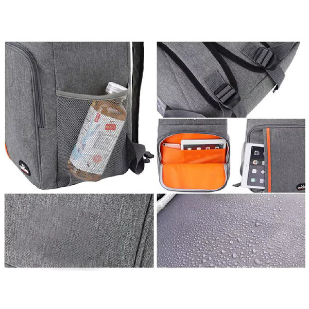 Isolierter Kühlrucksack für unterwegs