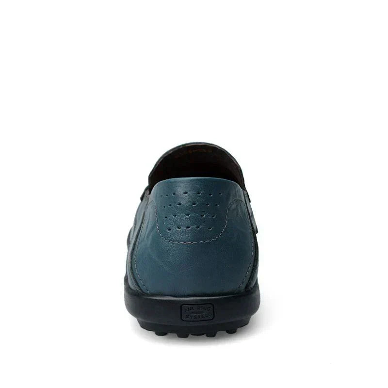 Italienische Loafer aus 100 % echtem Leder