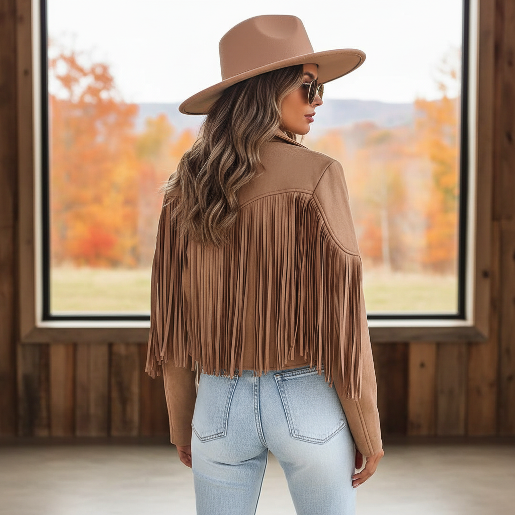 Jacke im Western-Stil
